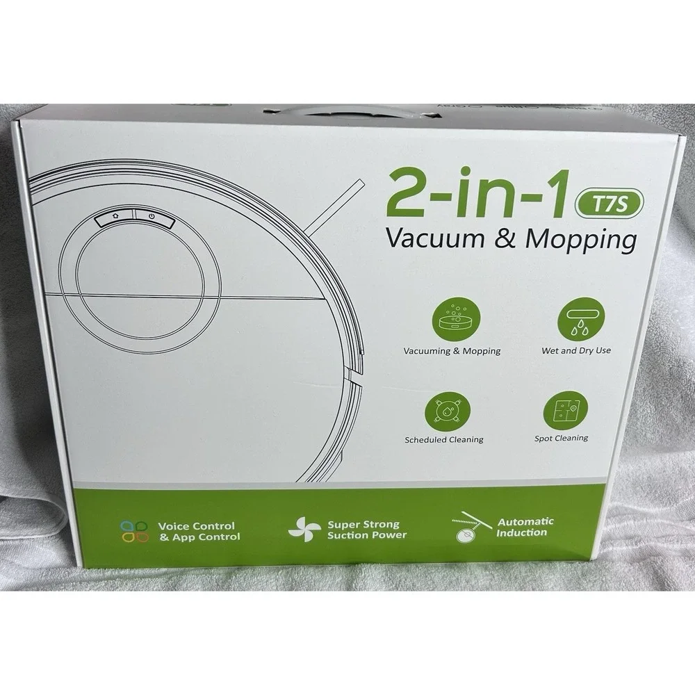 MAMNV Robot‎ Vacuum and Mop Combo, 2 in 1 Mopping Robot Vacuum Cleaner